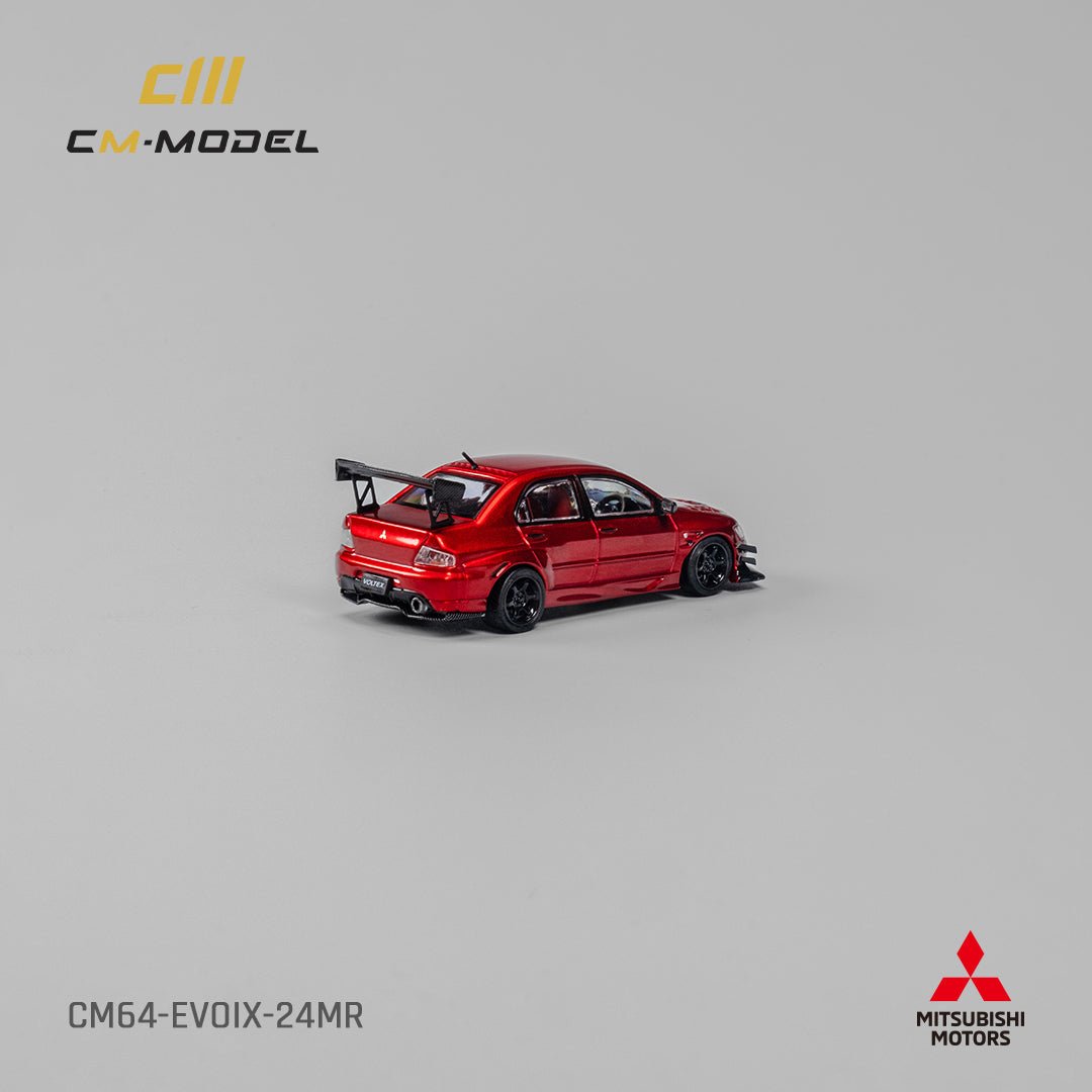 [PREORDER] CM MODEL - 1/64 Mitsubishi Lancer Evoix DIECAST SCALE MODEL CAR - Metallic red - MODEL CAR UKMODEL CAR#INNO64##TARMAC##diecast_model#