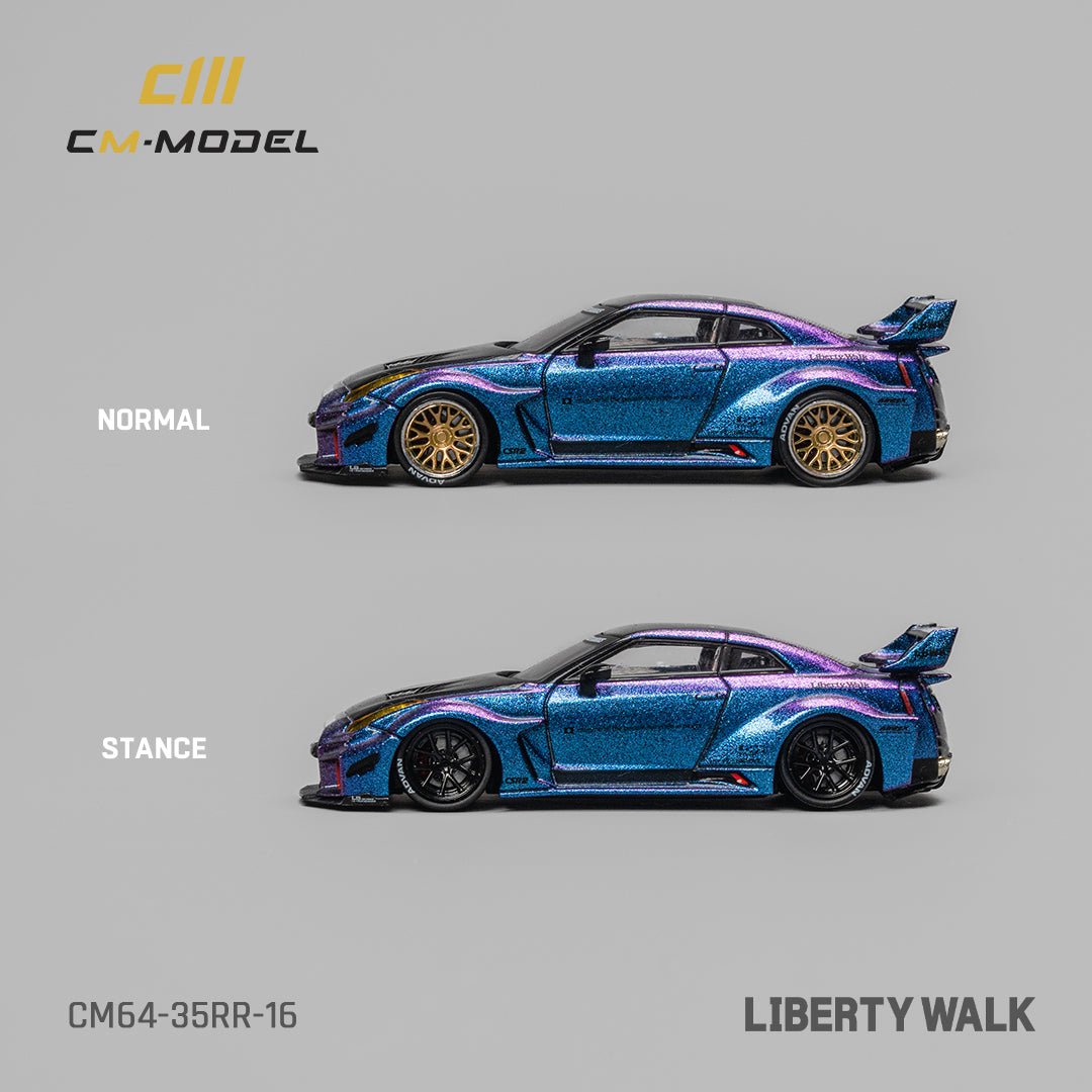 [ PREORDER ] CM Model - 1/64 Nissan LBWK 35GT - RR chameleon with carbon Diecast model car - CM64 - 35RR - 16 - MODEL CARS UKMODEL CAR#INNO64##TARMAC##diecast_model#