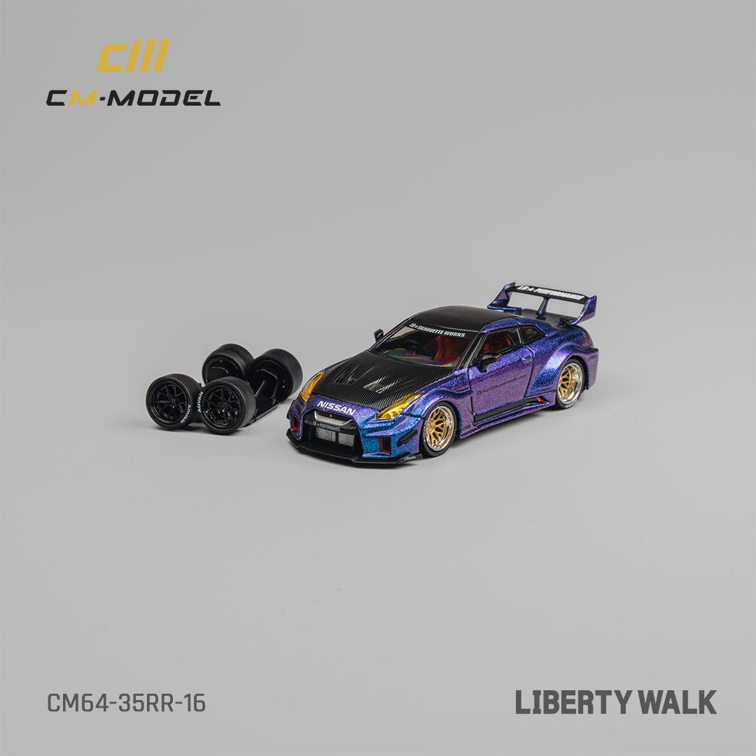 [ PREORDER ] CM Model - 1/64 Nissan LBWK 35GT - RR chameleon with carbon Diecast model car - CM64 - 35RR - 16 - MODEL CARS UKMODEL CAR#INNO64##TARMAC##diecast_model#