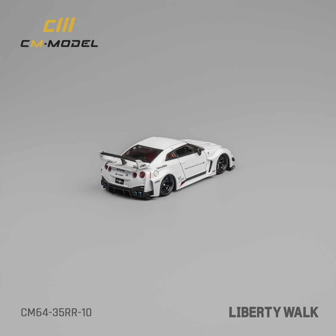 [ PREORDER ] CM model - 1/64 Nissan LBWK Supersilhouette 35GT - RR - White - MODEL CARS UKMODEL CAR#INNO64##TARMAC##diecast_model#