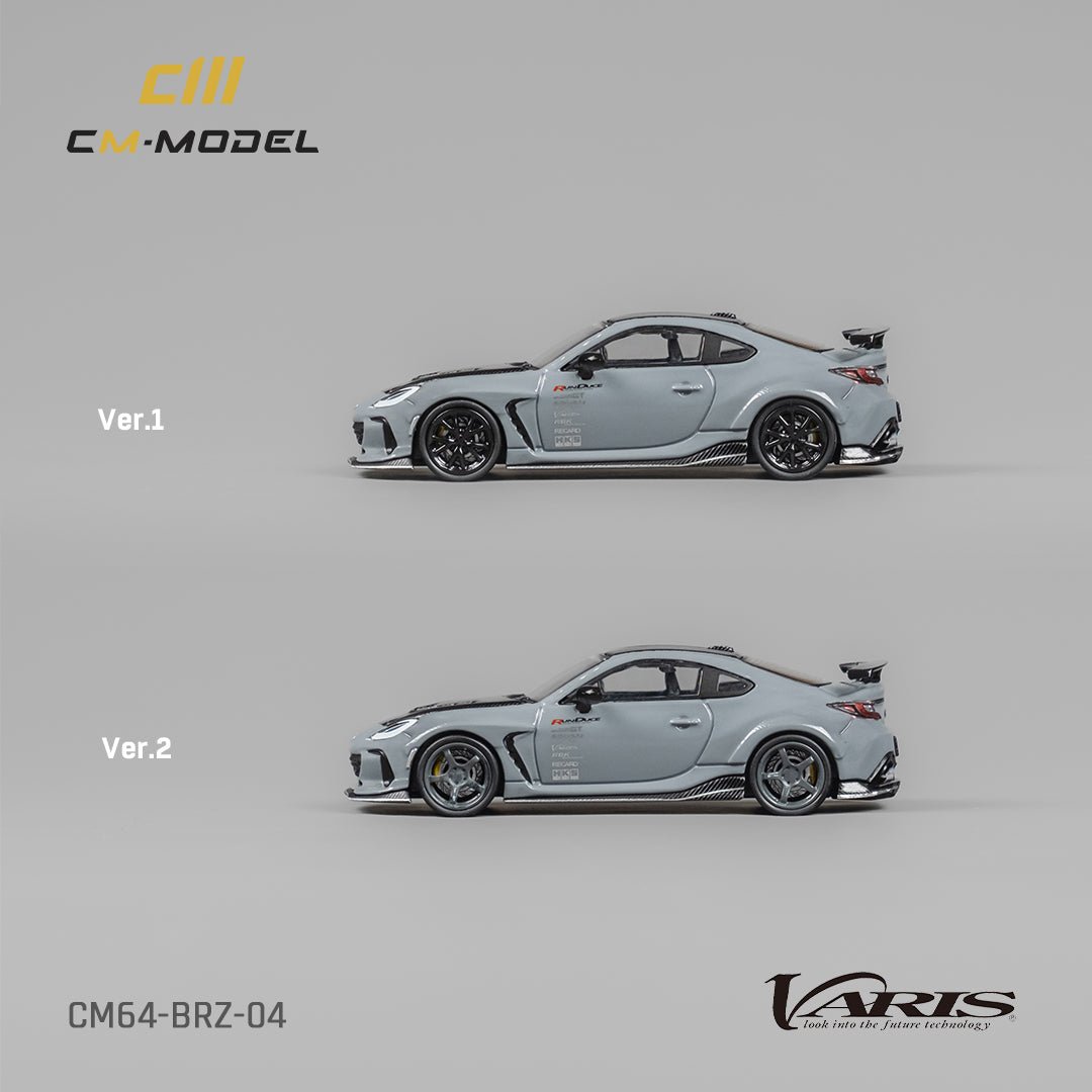 [PREORDER] CM MODEL - 1/64 Subaru BRZ Varis BRZ ARISING DIECAST SCALE MODEL CAR - Gray - MODEL CAR UKMODEL CAR#INNO64##TARMAC##diecast_model#