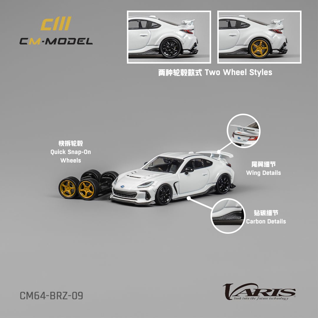 [ PREORDER ] CM Model - 1/64 Subaru BRZ Varis Widebody Diecast model car - CM64 - BRZ - 09 - MODEL CARS UKMODEL CAR#INNO64##TARMAC##diecast_model#