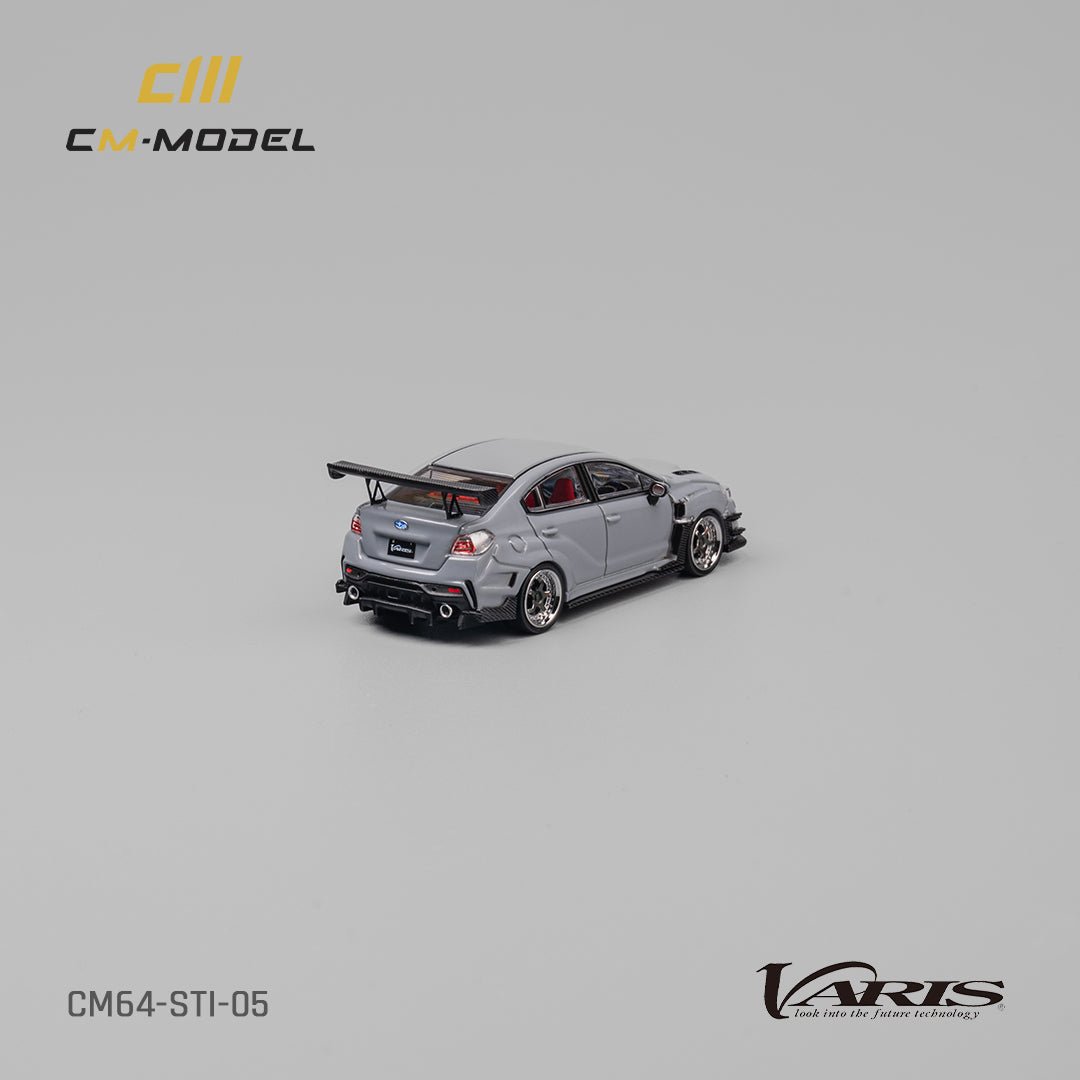 [ PREORDER ] CM model - 1/64 Subaru STI Varis Widebody 1.0 - Gray - MODEL CARS UKMODEL CAR#INNO64##TARMAC##diecast_model#