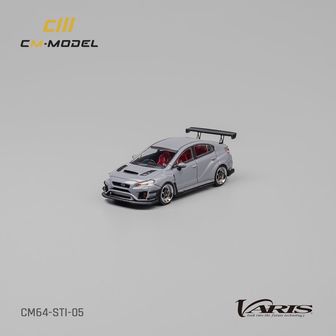 [ PREORDER ] CM model - 1/64 Subaru STI Varis Widebody 1.0 - Gray - MODEL CARS UKMODEL CAR#INNO64##TARMAC##diecast_model#