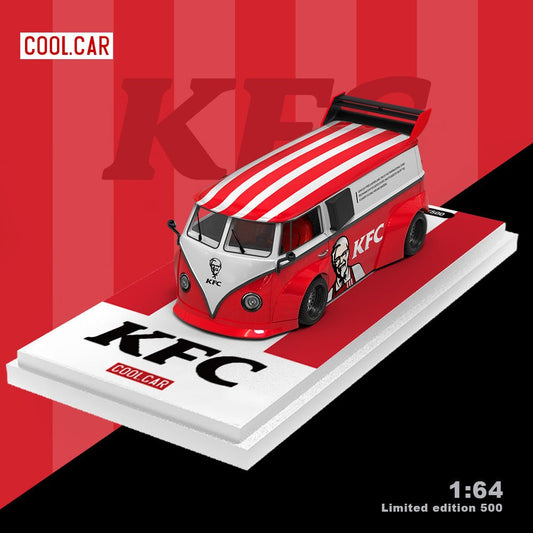 [ PREORDER ] Cool Car - 1:64 VW T1 diecast model car - KFC - MODEL CARS UKMODEL CAR#INNO64##TARMAC##diecast_model#