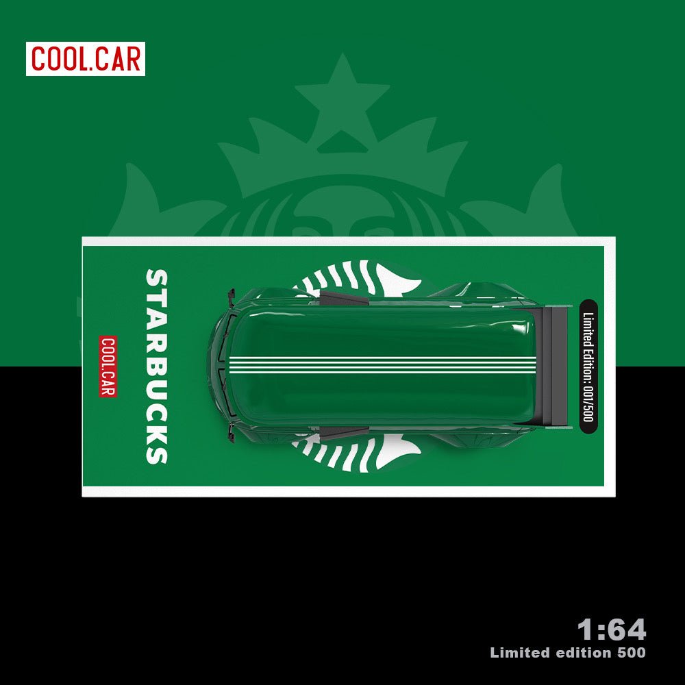 [ PREORDER ] Cool Car - 1:64 VW T1 diecast model car - STARBUCKS - MODEL CARS UKMODEL CAR#INNO64##TARMAC##diecast_model#