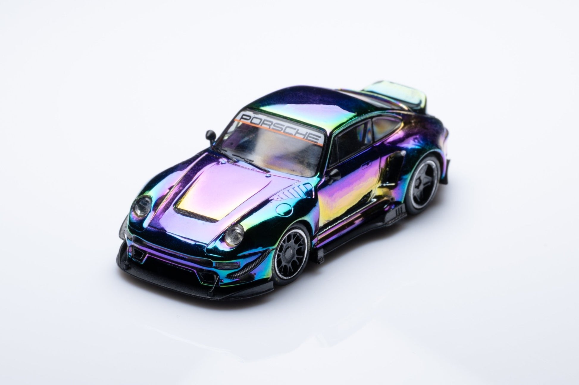 [ PREORDER ] D.Bo Model & DCM - 1/64 RWB 993 Modified Ducktail (Diecast car model) - Chrome color - MODEL CARS UKMODEL CAR#INNO64##TARMAC##diecast_model#