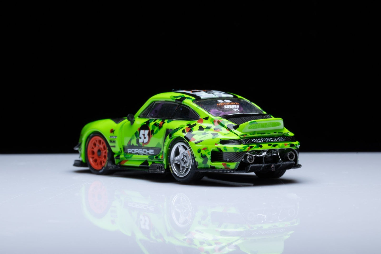 [ PREORDER ] D.Bo Model & DCM - 1/64 RWB 993 Modified Ducktail (Diecast car model) - Green #53 - MODEL CARS UKMODEL CAR#INNO64##TARMAC##diecast_model#