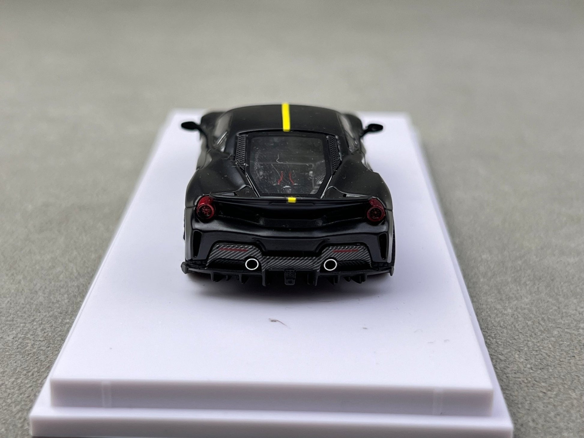 [ PREORDER ] DCM - 1/64 Ferrari Novitec 488 Pista diecast model car - matte black - MODEL CAR UKMODEL CAR#INNO64##TARMAC##diecast_model#