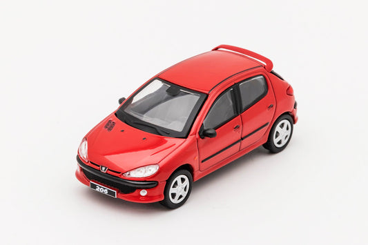 [PREORDER] DCT - 1/64 Peugeot 206 diecast model - red - MODEL CARS UKMODEL CAR#INNO64##TARMAC##diecast_model#