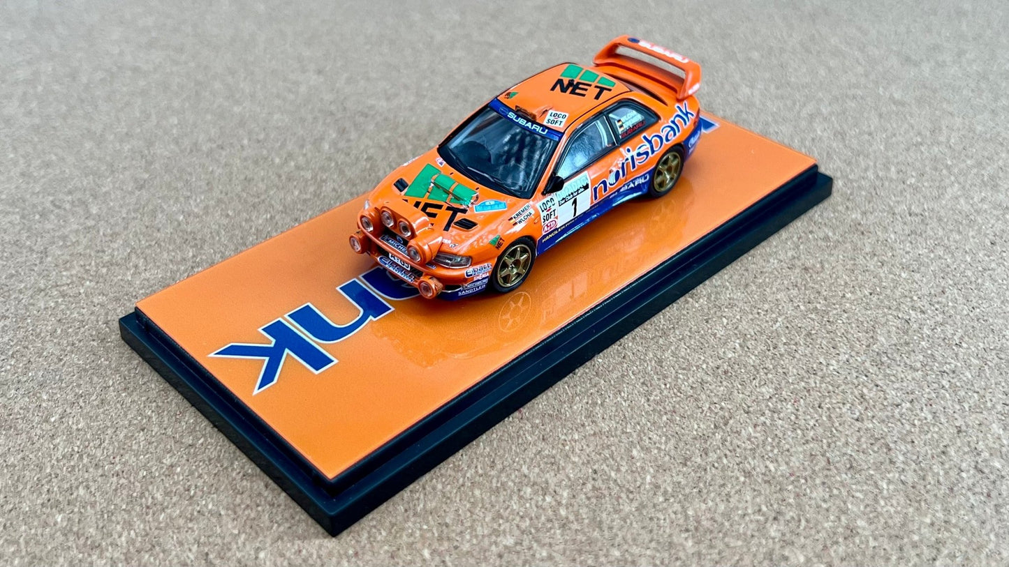 [PREORDER] Fine Works - 1:64 SUBARU IMPREZA WRC 2000 #I WINNER INT Diecast model car - ORANGE #1 - MODEL CARS UKMODEL CAR#INNO64##TARMAC##diecast_model#