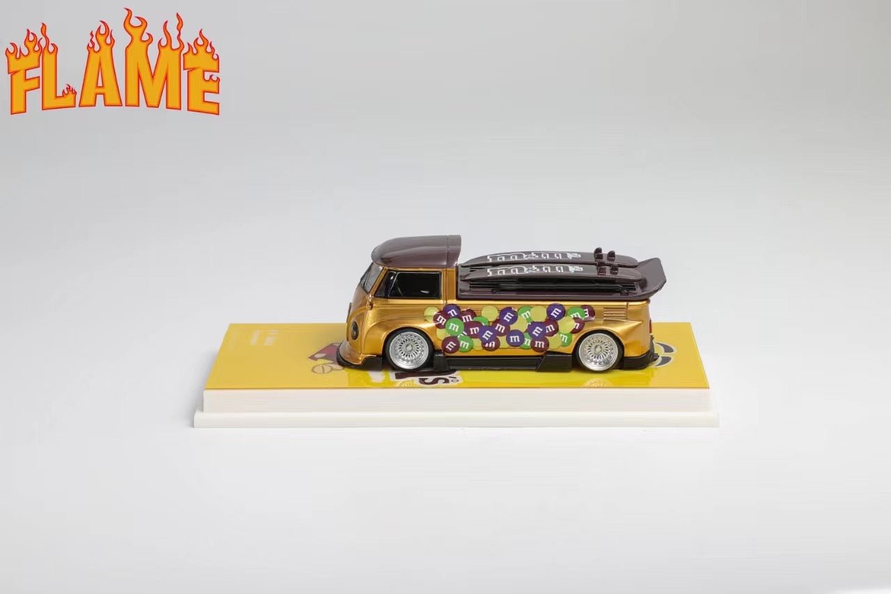 [PREORDER] Flame Model - 1/64 VW T1 Pickup Kombi diecast model - B/ MM bean pickup - MODEL CARS UKMODEL CAR#INNO64##TARMAC##diecast_model#