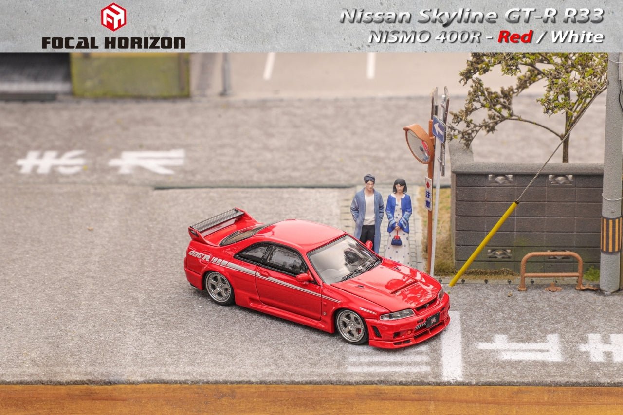 [ PREORDER ] Focal Horizon FH - 1:64 Skyline GT - R The 4th generation R33, Nismo 400R version Diecast Model - Red - MODEL CARS UKMODEL CAR#INNO64##TARMAC##diecast_model#