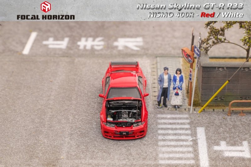 [ PREORDER ] Focal Horizon FH - 1:64 Skyline GT - R The 4th generation R33, Nismo 400R version Diecast Model - Red - MODEL CARS UKMODEL CAR#INNO64##TARMAC##diecast_model#