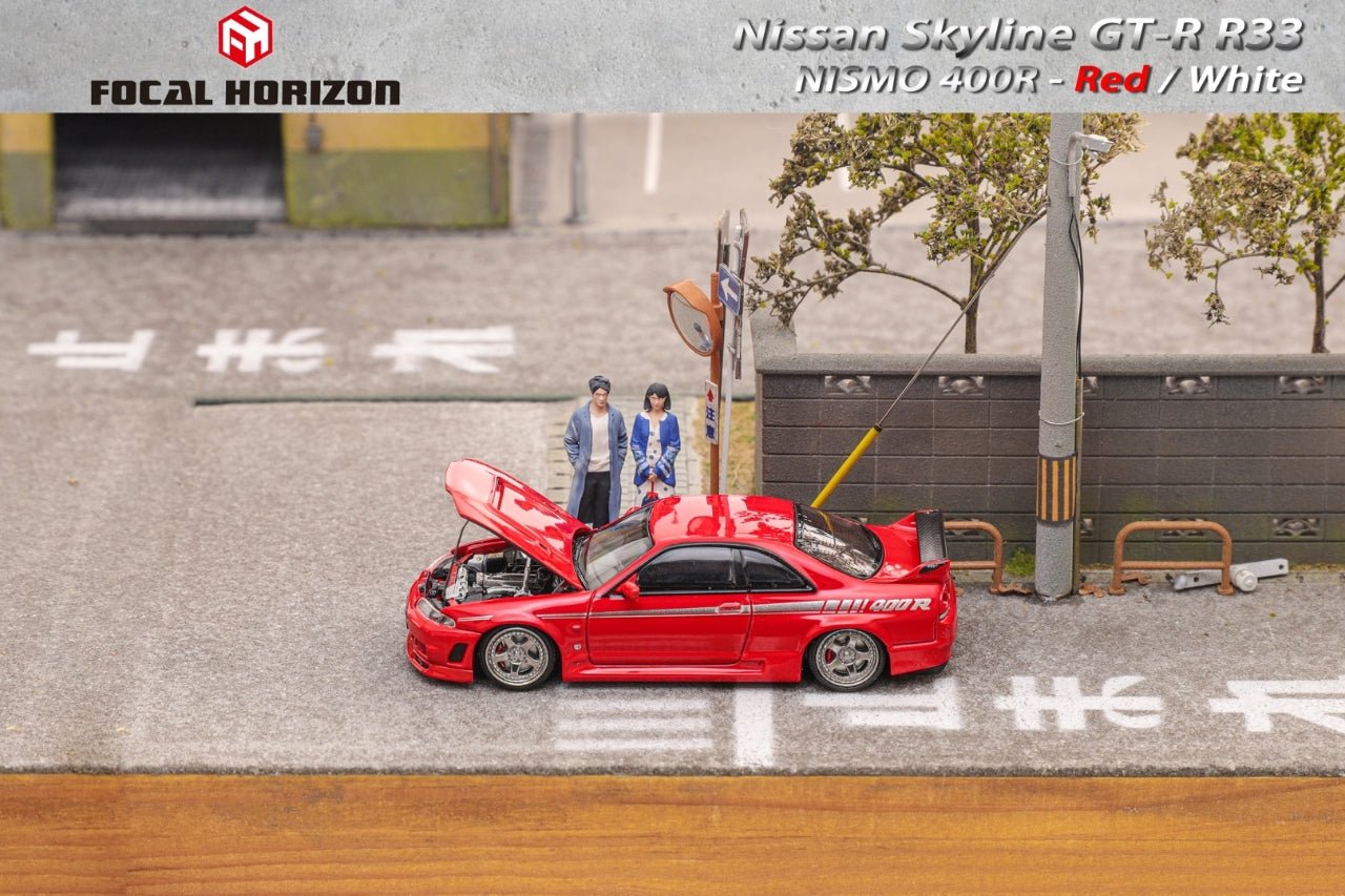 [ PREORDER ] Focal Horizon FH - 1:64 Skyline GT - R The 4th generation R33, Nismo 400R version Diecast Model - Red - MODEL CARS UKMODEL CAR#INNO64##TARMAC##diecast_model#