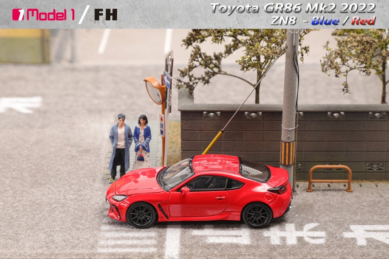 [ PREORDER ] Focal Horizon FH X Model One - 1:64 TOYOTA GR86 The Second Generation ZN8 diecast model (Toyota officially license) - Standard Red - MODEL CARS UKMODEL CAR#INNO64##TARMAC##diecast_model#