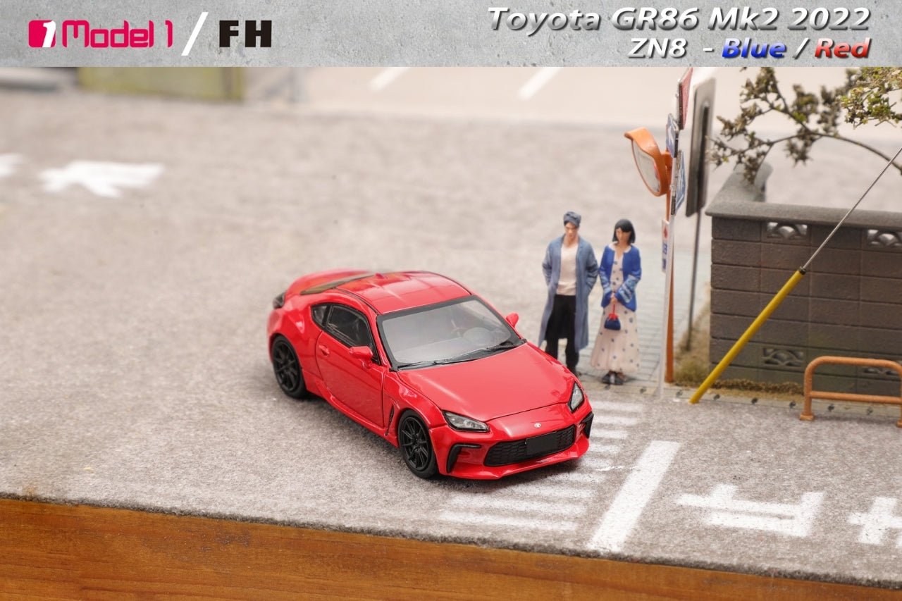 [ PREORDER ] Focal Horizon FH X Model One - 1:64 TOYOTA GR86 The Second Generation ZN8 diecast model (Toyota officially license) - Standard Red - MODEL CARS UKMODEL CAR#INNO64##TARMAC##diecast_model#