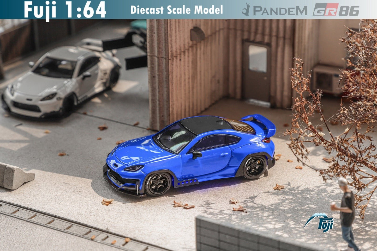 [ PREORDER ] Fuji 1:64 - Pandem GR86 2nd generation Mk2 2022. Rocket Bunny modified version diecast model - BLUE - MODEL CAR UKMODEL CAR#INNO64##TARMAC##diecast_model#