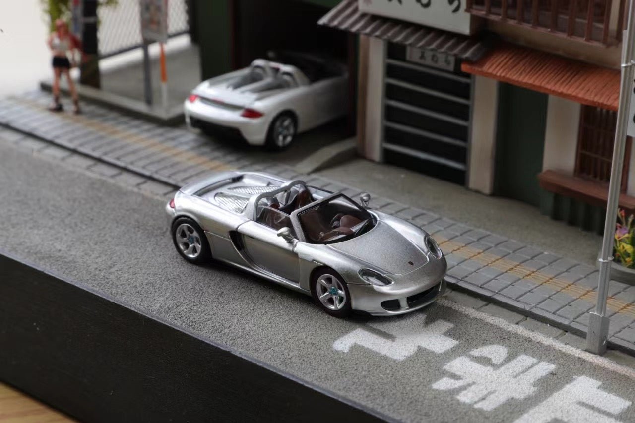 [ PREORDER ] Funny Model - 1/64 Porsche Cerrera GT diecast model car - Gun Grey - MODEL CARS UKMODEL CAR#INNO64##TARMAC##diecast_model#