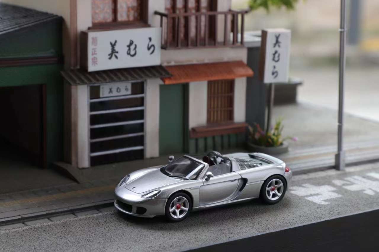 [ PREORDER ] Funny Model - 1/64 Porsche Cerrera GT diecast model car - Gun Grey - MODEL CARS UKMODEL CAR#INNO64##TARMAC##diecast_model#