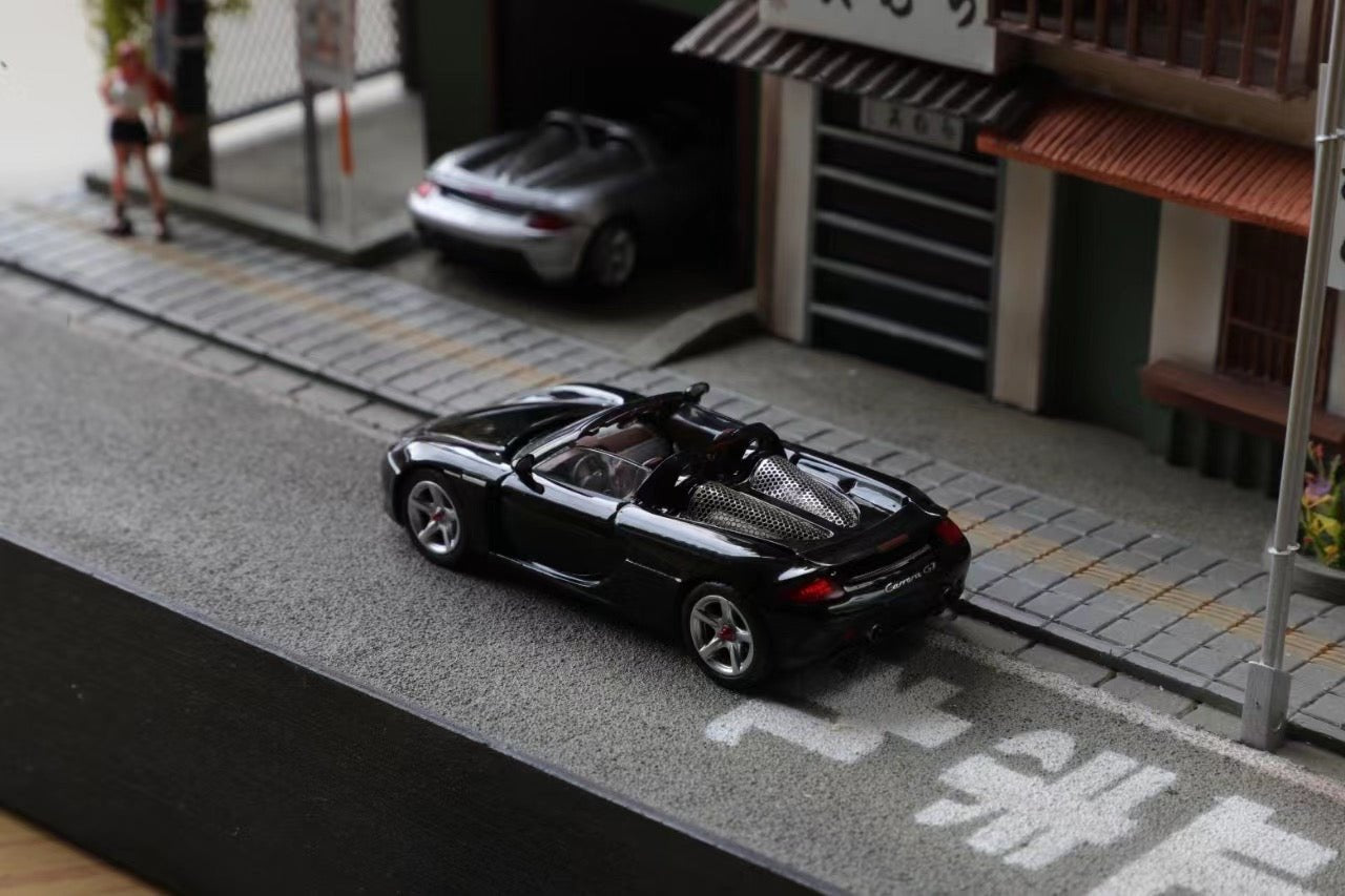 [ PREORDER ] Funny Model - 1/64 Porsche Cerrera GT diecast model car - Pearl Black - MODEL CARS UKMODEL CAR#INNO64##TARMAC##diecast_model#