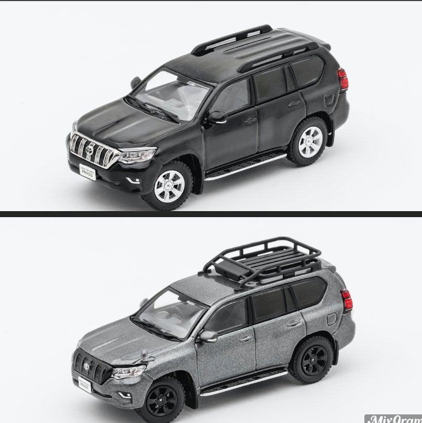 [ PREORDER ] GCD - 1/64 Toyota Prado 150 diecast model - Black (LHD) - MODEL CARS UKMODEL CAR#INNO64##TARMAC##diecast_model#