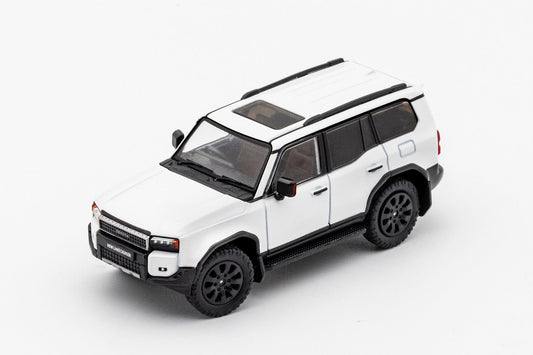 [ PREORDER ] GCD - 1/64 TOYOTA Prado 250 diecast model car - White RHD - KS - 057 - 423 - MODEL CARS UKMODEL CAR#INNO64##TARMAC##diecast_model#