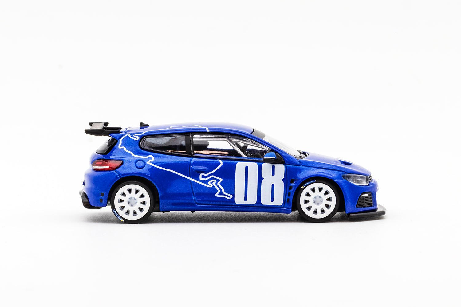 [ PREORDER ] GCD - 1/64 Volkswagen Scirocco Racing Version diecast model - Blue - MODEL CARS UKMODEL CAR#INNO64##TARMAC##diecast_model#