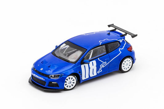 [ PREORDER ] GCD - 1/64 Volkswagen Scirocco Racing Version diecast model - Blue - MODEL CARS UKMODEL CAR#INNO64##TARMAC##diecast_model#