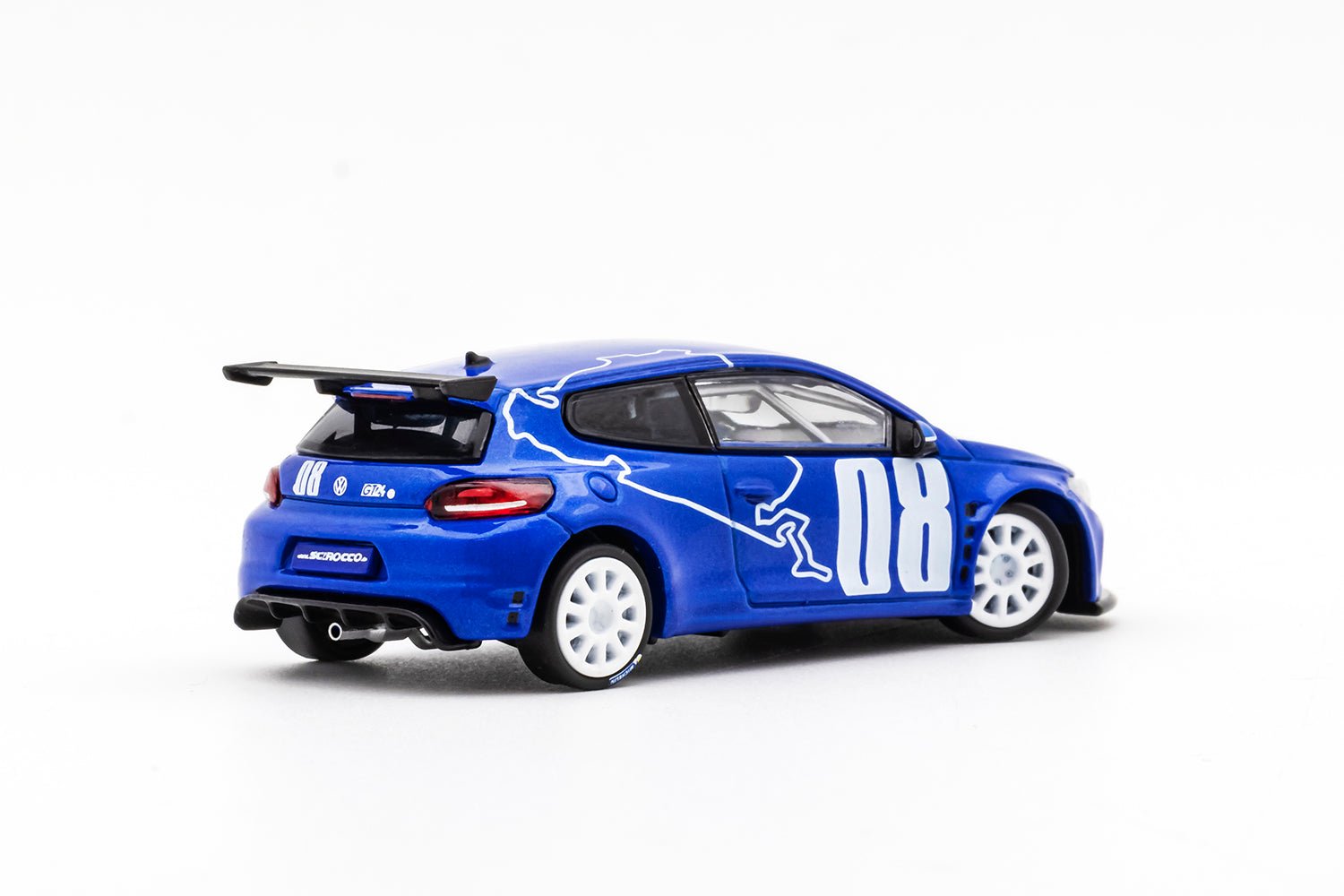 [ PREORDER ] GCD - 1/64 Volkswagen Scirocco Racing Version diecast model - Blue - MODEL CARS UKMODEL CAR#INNO64##TARMAC##diecast_model#