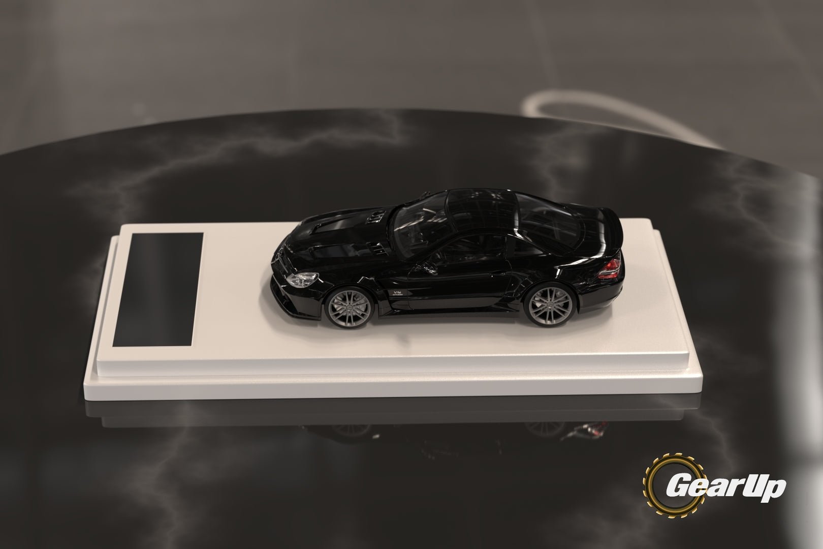 [ PREORDER ] Gear Up Models - 1/64 Mercedes-Benz L65 AMG Black Series, SL level 5th generation R230 2008 diecast model - BLACK - MODEL CARS UKMODEL CAR#INNO64##TARMAC##diecast_model#