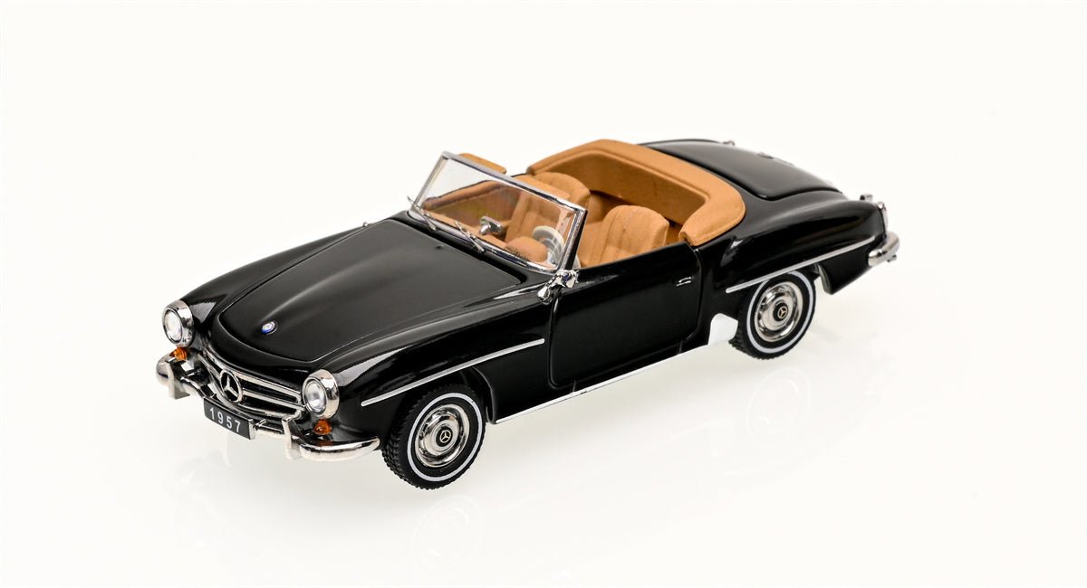 [ PREORDER ] GFCC 1/64 - Mercedes - Benz 190SL diecast model car - Black - MODEL CARS UKMODEL CAR#INNO64##TARMAC##diecast_model#