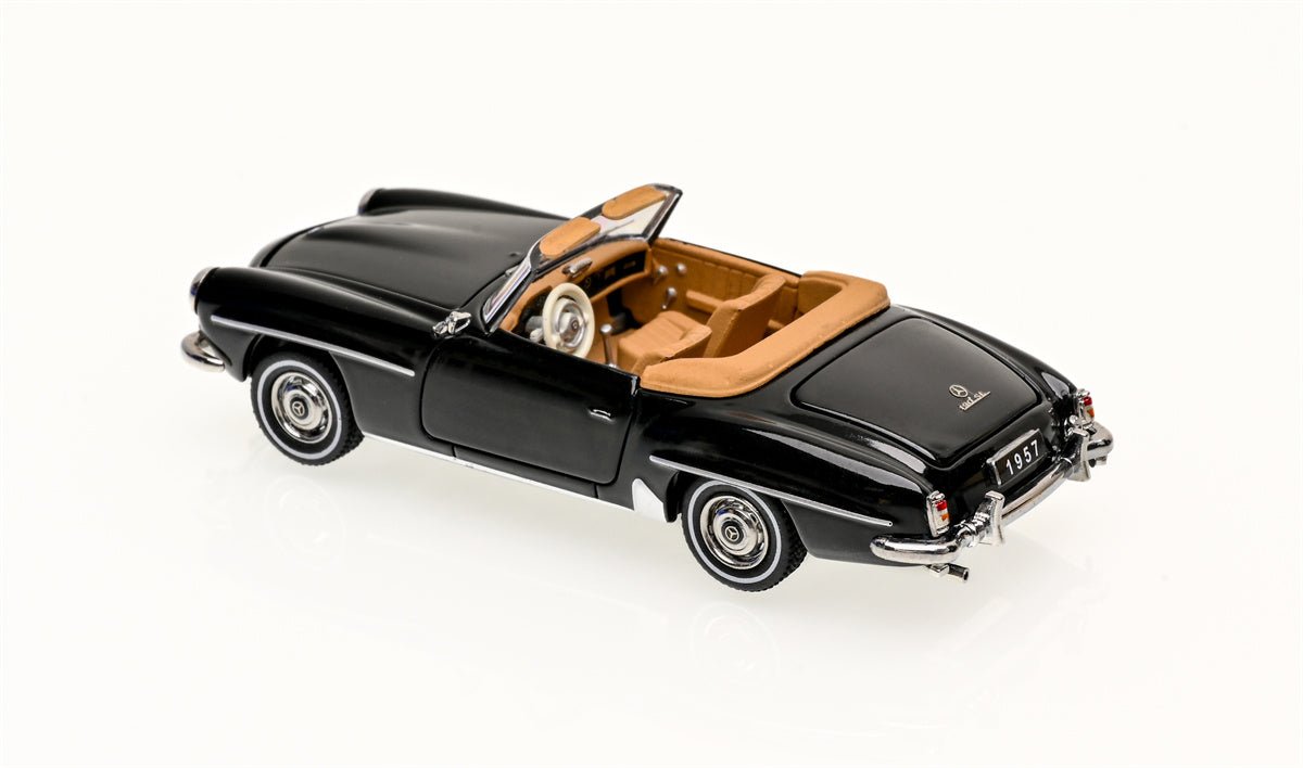 [ PREORDER ] GFCC 1/64 - Mercedes - Benz 190SL diecast model car - Black - MODEL CARS UKMODEL CAR#INNO64##TARMAC##diecast_model#