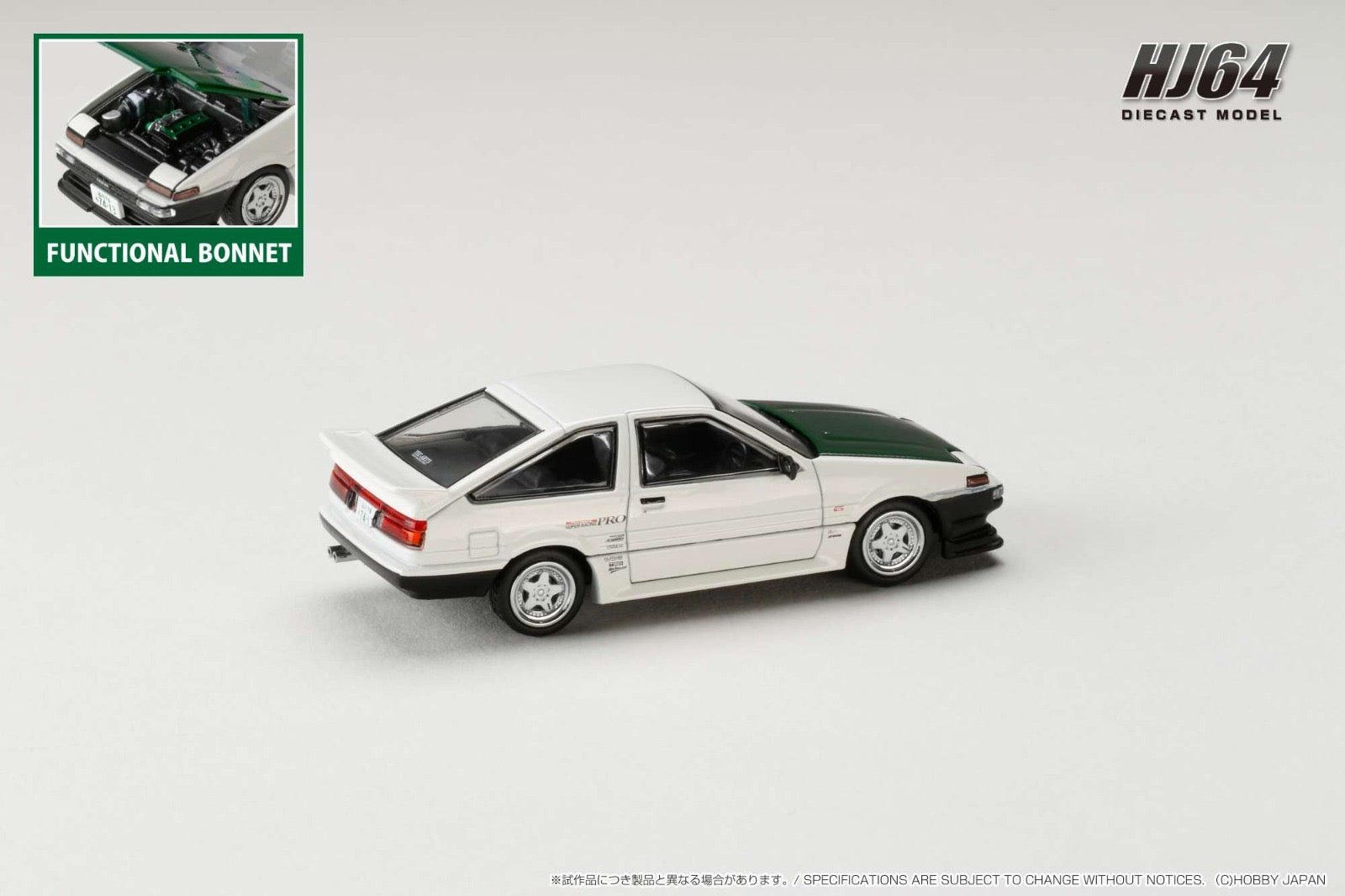 [ PREORDER ] HJ64 - 1/64 Toyota SPRINTER TRUENO (AE86) DRIFT KING - MODEL CAR UKMODEL CAR#INNO64##TARMAC##diecast_model#