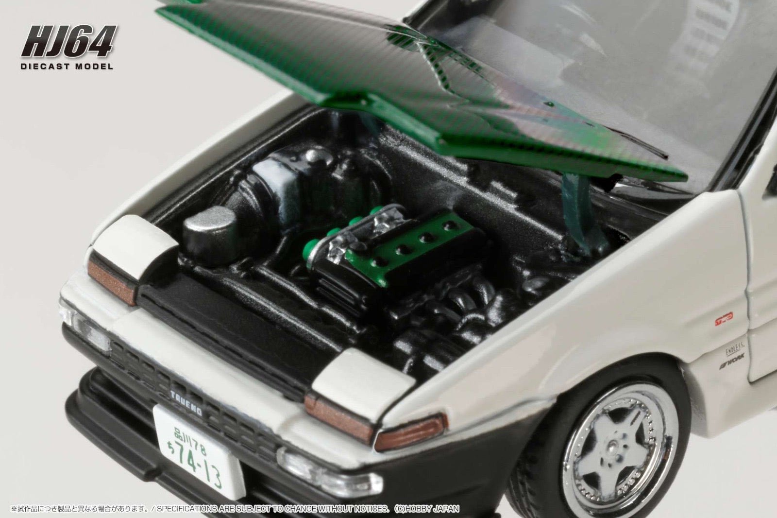 [ PREORDER ] HJ64 - 1/64 Toyota SPRINTER TRUENO (AE86) DRIFT KING - MODEL CAR UKMODEL CAR#INNO64##TARMAC##diecast_model#