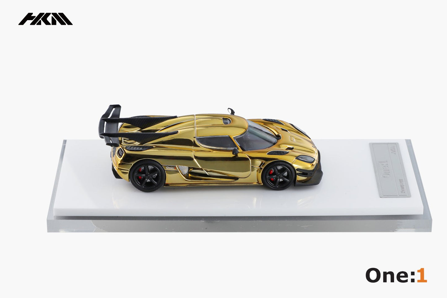 [ PREORDER ] HKM 1/64 - Koenigsegg Agera One:1 diecast model - Gold - MODEL CAR UKMODEL CAR#INNO64##TARMAC##diecast_model#