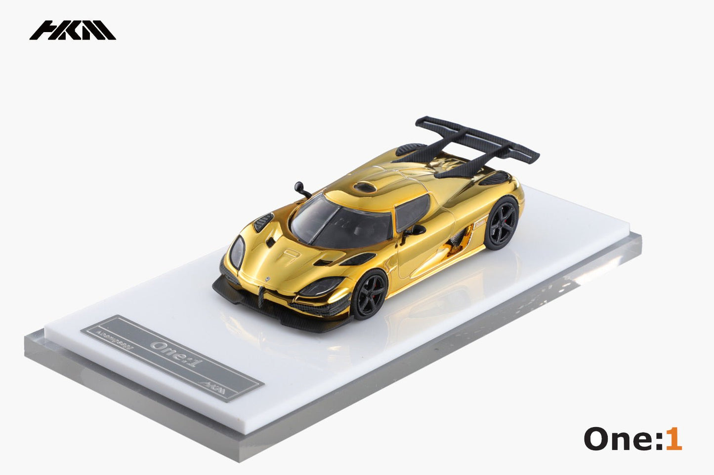 [ PREORDER ] HKM 1/64 - Koenigsegg Agera One:1 diecast model - Gold - MODEL CAR UKMODEL CAR#INNO64##TARMAC##diecast_model#