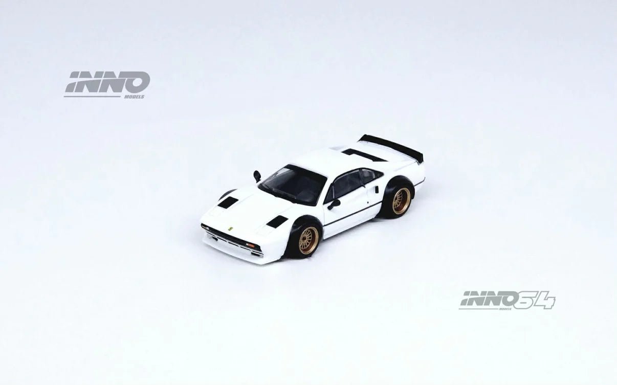 [PREORDER] INNO 64 - LBWK 308 GTB White Diecast Scale Model Car - IN64 - LBWK308 - WHI - MODEL CARS UKMODEL CAR#INNO64##TARMAC##diecast_model#