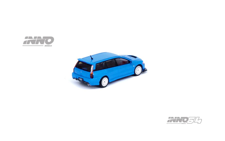 [PREORDER] INNO64 - 1/64 MITSUBISHI LANCER EVOLUTION IX WAGON BLUE DIECAST SCALE MODEL CAR - MODEL CAR UKMODEL CAR#INNO64##TARMAC##diecast_model#