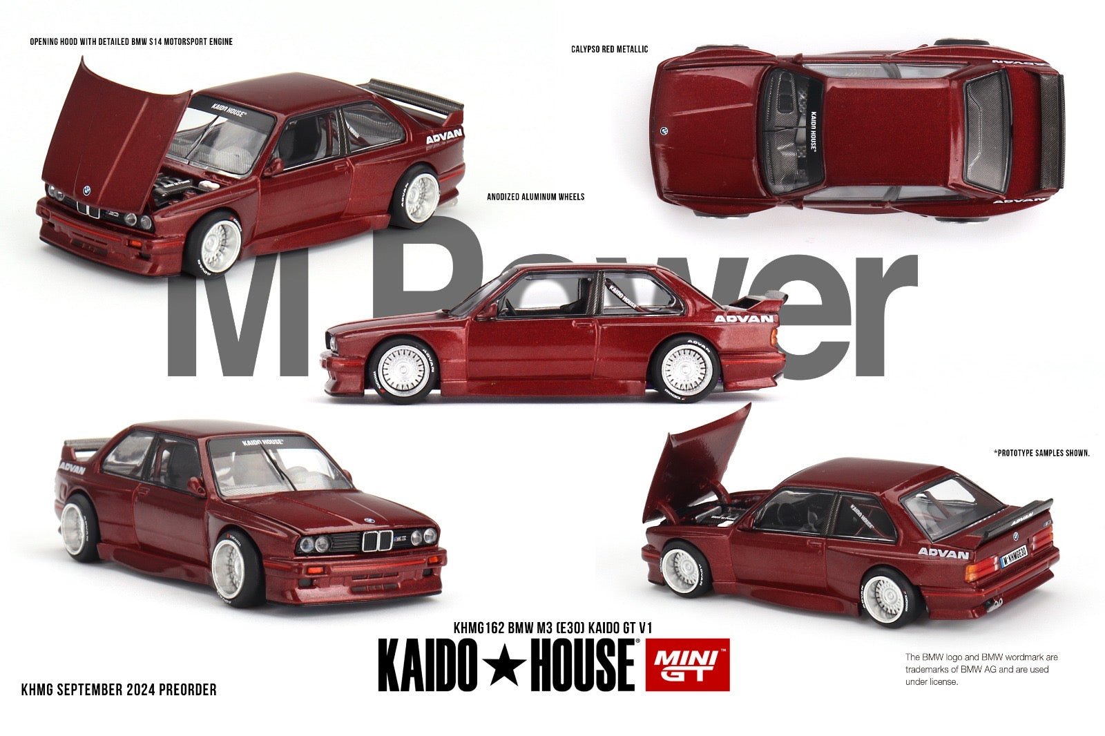 [PREORDER] Kaido House X MINI GT - BMW M3 E30 Kaido GT V1 DIECAST SCALE MODEL CAR - KHMG162 - MODEL CARS UKMODEL CAR#INNO64##TARMAC##diecast_model#