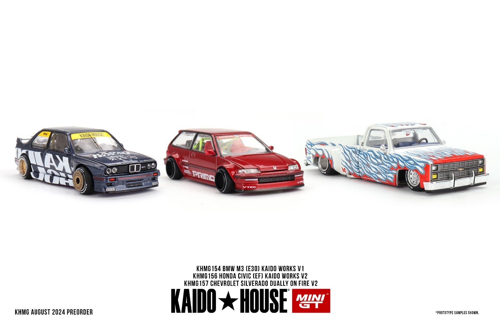 [PREORDER] Kaido House X MINI GT - BMW M3 E30 Kaido Works V1 DIECAST SCALE MODEL CAR - KHMG154 - MODEL CARS UKMODEL CAR#INNO64##TARMAC##diecast_model#