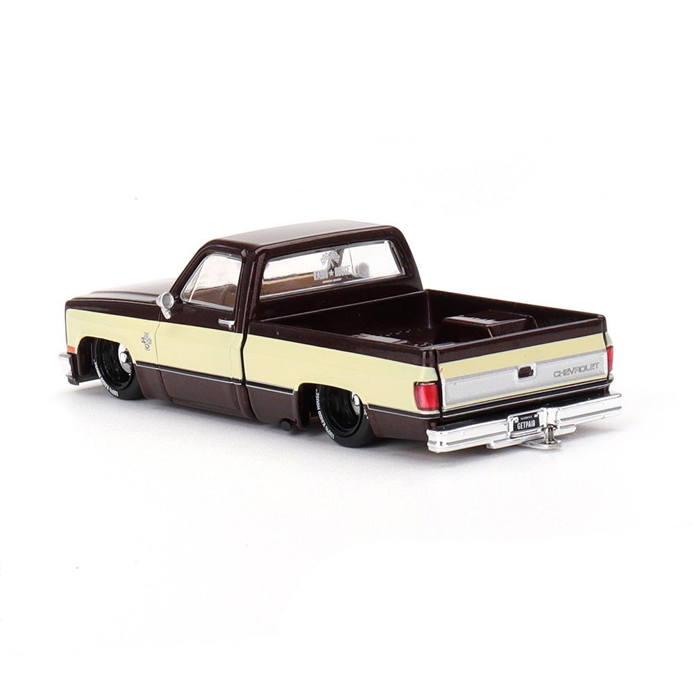 [PREORDER] Kaido House X MINI GT - CHEVROLET SILVERADO KAIDO VINTAGE SPEC V1 DIECAST SCALE MODEL CAR - KHMG145 - MODEL CARS UKMODEL CAR#INNO64##TARMAC##diecast_model#