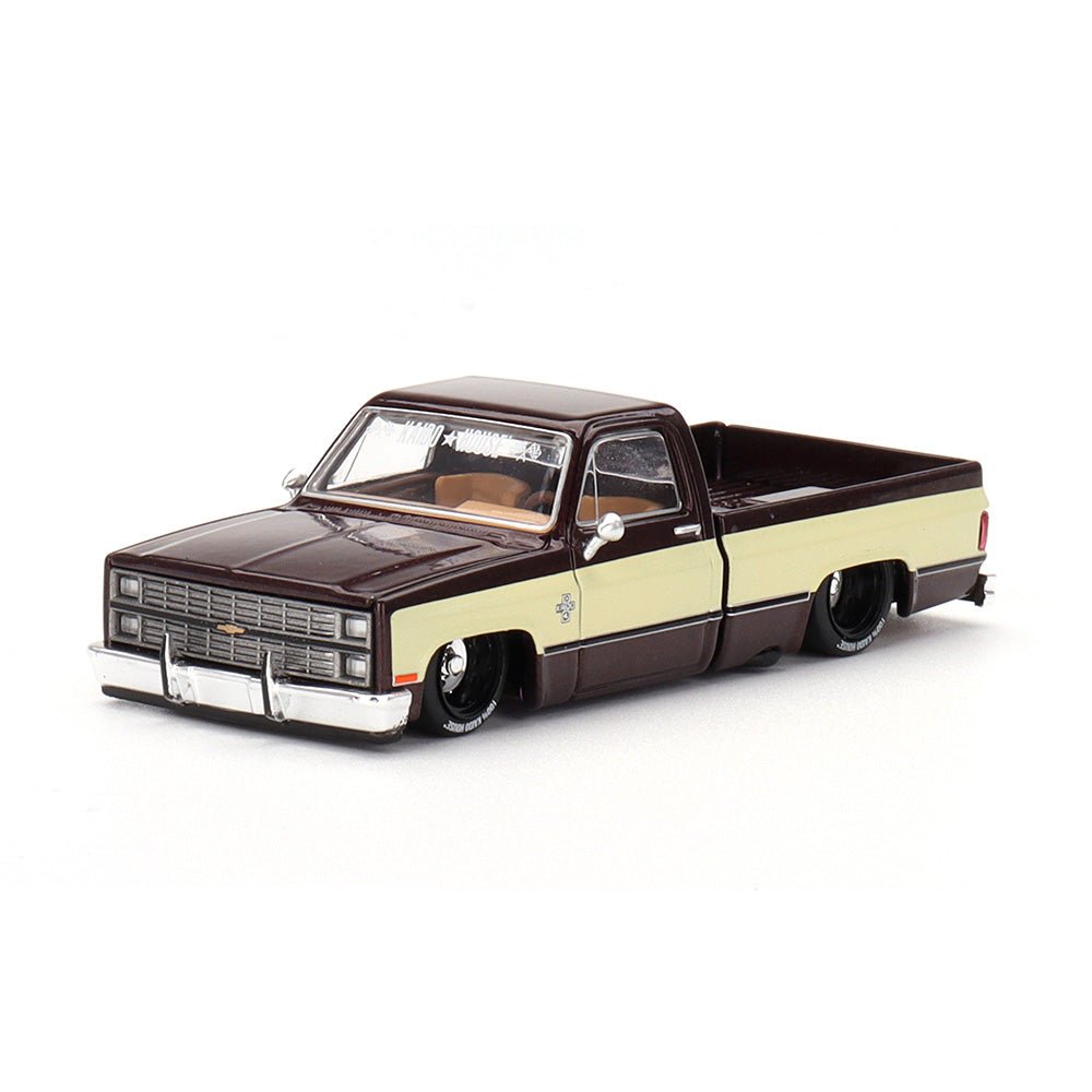 [PREORDER] Kaido House X MINI GT - CHEVROLET SILVERADO KAIDO VINTAGE SPEC V1 DIECAST SCALE MODEL CAR - KHMG145 - MODEL CARS UKMODEL CAR#INNO64##TARMAC##diecast_model#