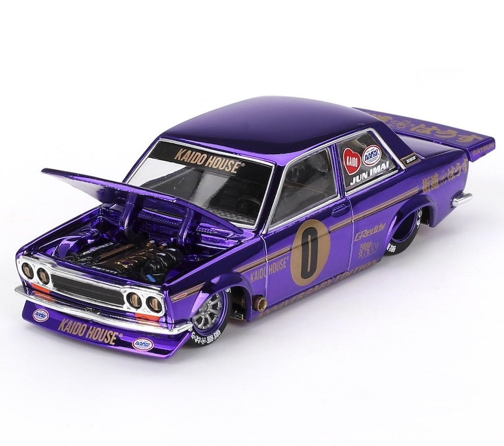 [PREORDER] Kaido House X MINI GT - Datsun 510 Pro Street Anniversary Edition - KHMG138 - MODEL CARS UKMODEL CAR#INNO64##TARMAC##diecast_model#