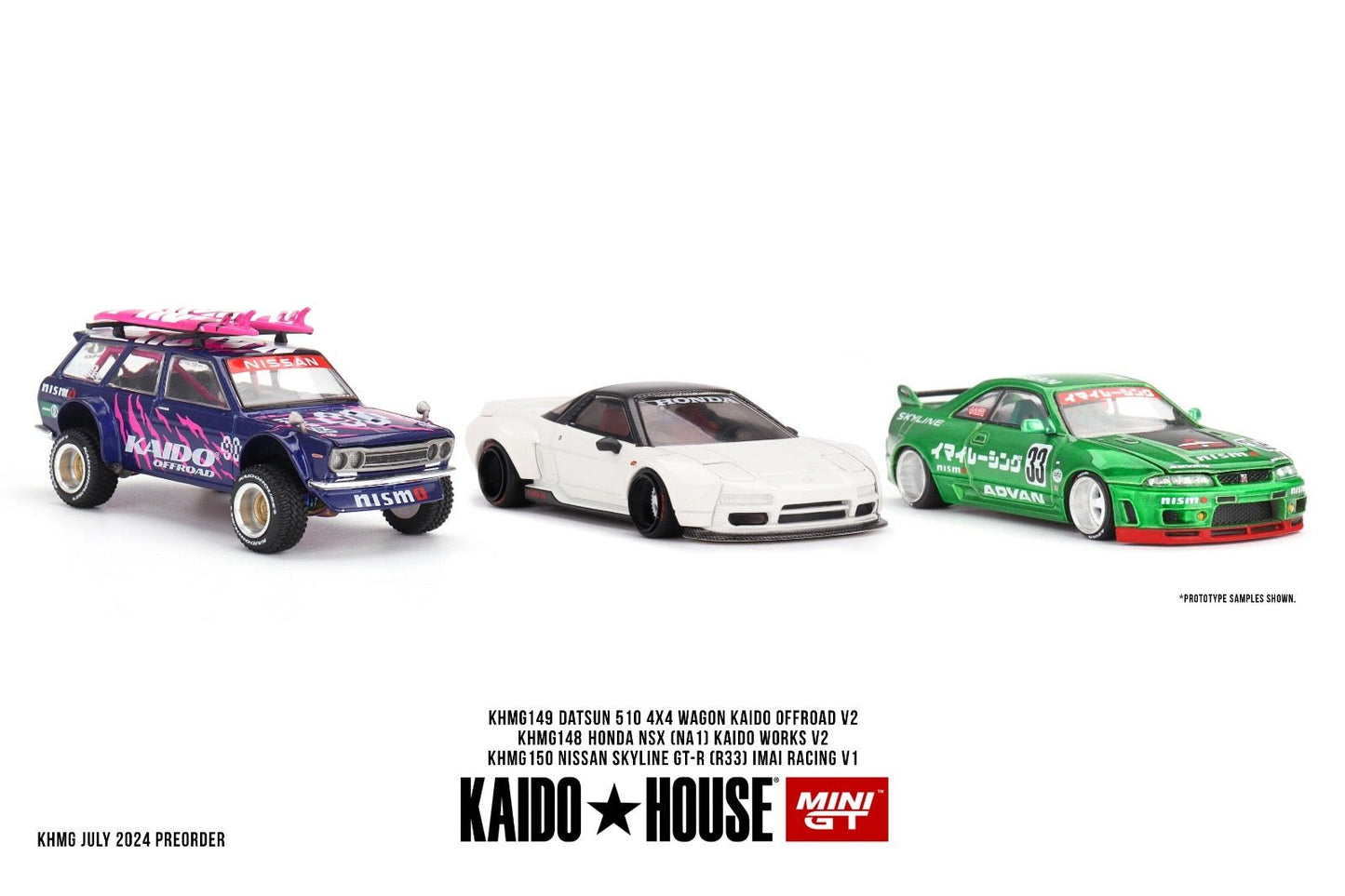 [PREORDER] Kaido House X MINI GT - Honda NSX NA1 Kaido WORKS V2 DIECAST SCALE MODEL CAR - KHMG148 - MODEL CARS UKMODEL CAR#INNO64##TARMAC##diecast_model#