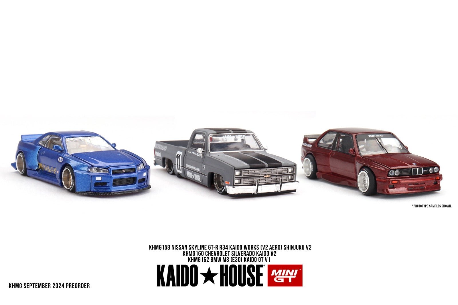 PREORDER] Kaido House X MINI GT - Nissan Skyline GT-R R34 Kaido