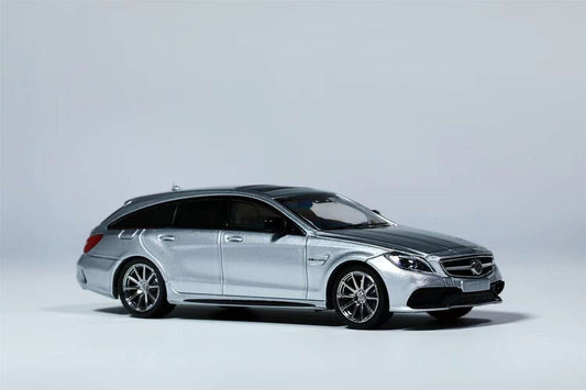 [ PREORDER ] King Model - 1/64 Mercedes - Benz CLS63 Shooting brake diecast model car - Silver - MODEL CARS UKMODEL CAR#INNO64##TARMAC##diecast_model#