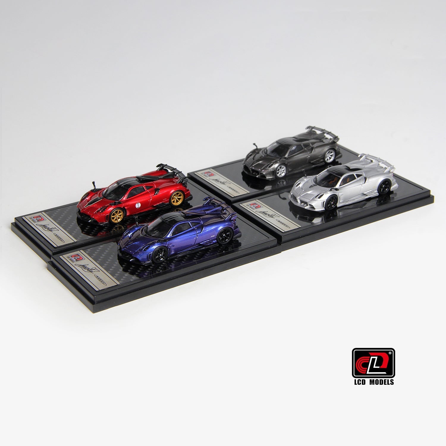 [ PREORDER ] LCD - 1/64 Pagani Imola diecast model (Pagani genuine authorized products) - transparent red - MODEL CARS UKMODEL CAR#INNO64##TARMAC##diecast_model#