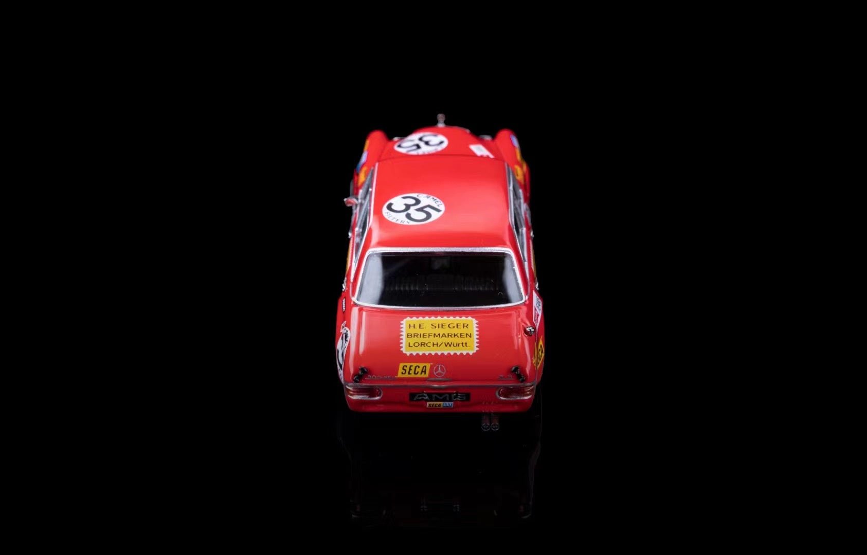 [ PREORDER ] Liberty 64 - 1/64 Mercedes-Benz 300SL 6.8 AMG Red Pig#35 diecast model - MODEL CAR UKMODEL CAR#INNO64##TARMAC##diecast_model#