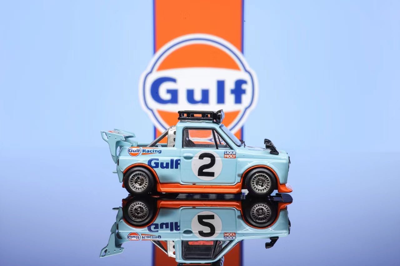 [ PREORDER ] Liberty64 - 1/64 Honda Pickup diecast model car - Gulf - MODEL CARS UKMODEL CAR#INNO64##TARMAC##diecast_model#